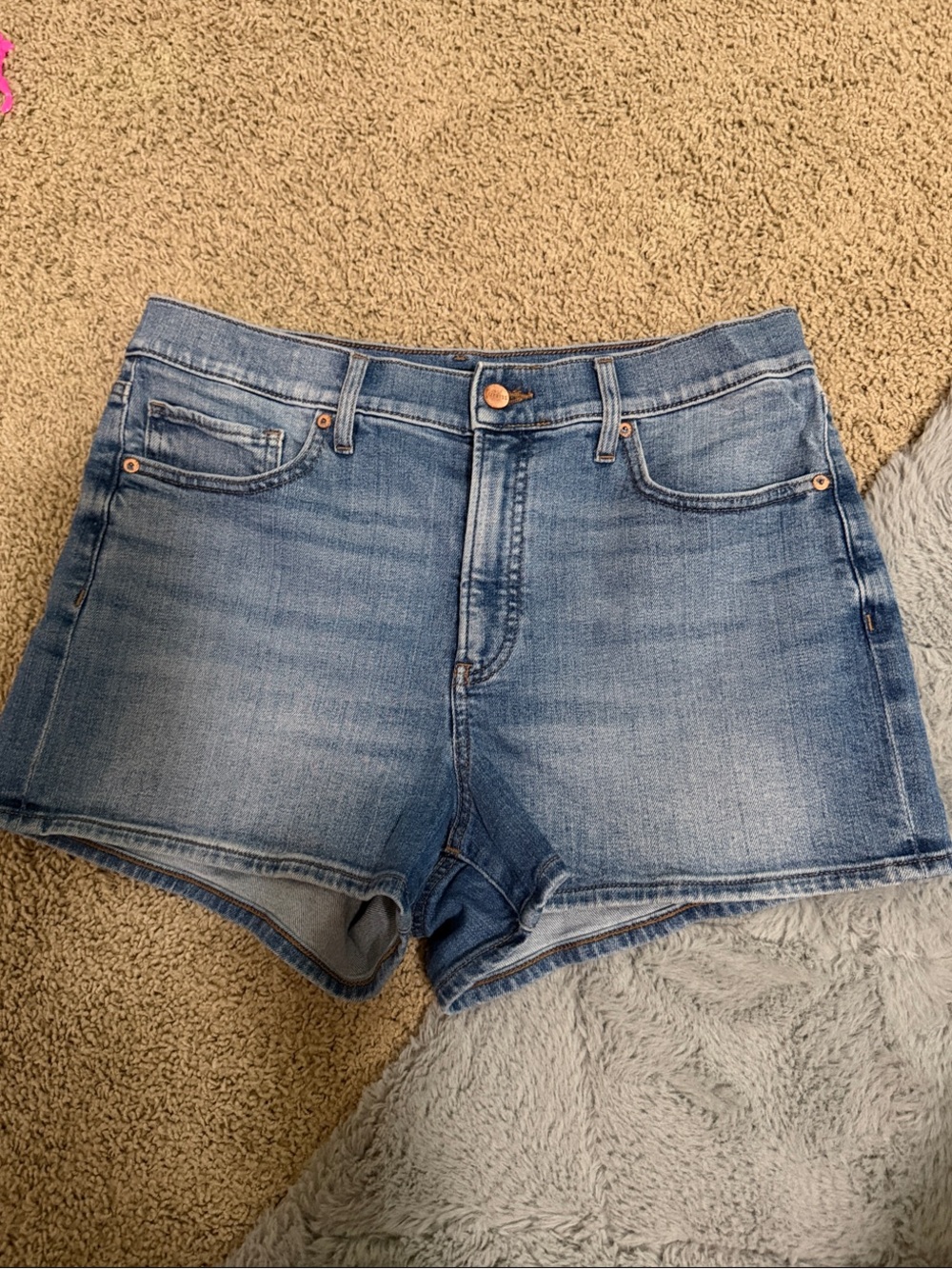 Express 90s high Rise Denim Shorts